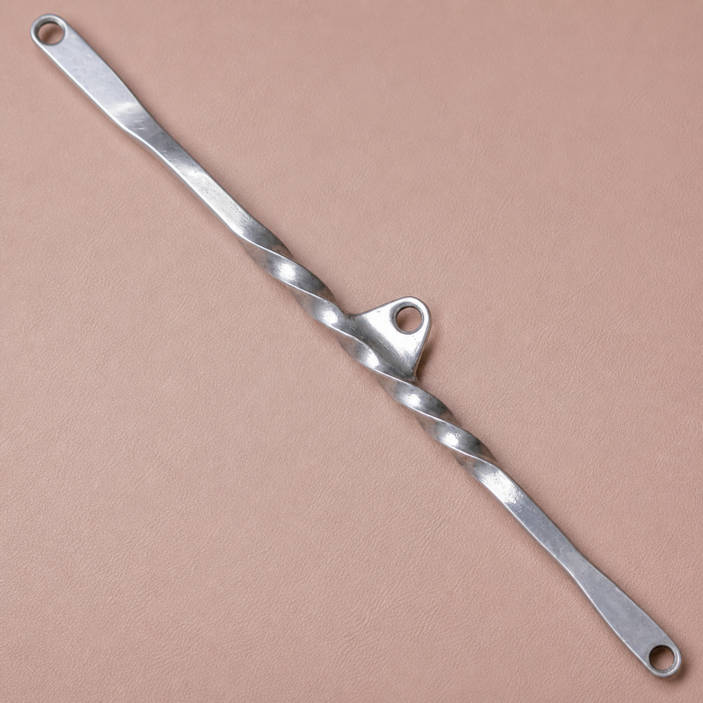 Barre d'écartement métal - 56 cm - gris