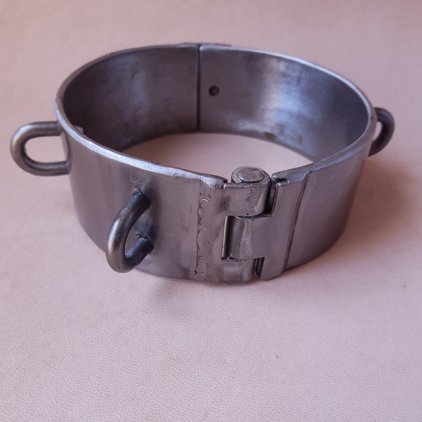 Collier en acier - 37 cm - métallique