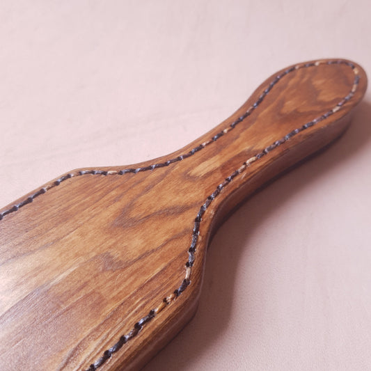 Paddle caoutchouc & bois (frêne) - 36 cm - bois & noir