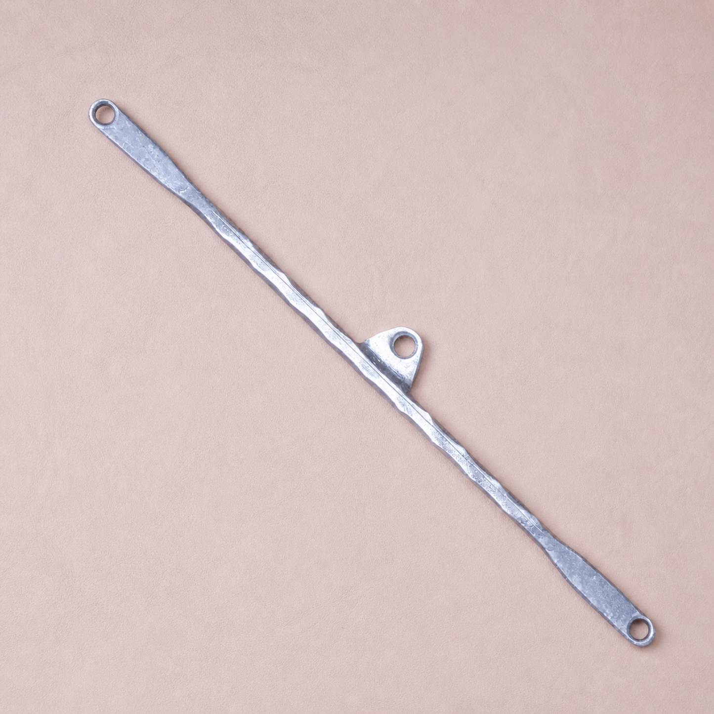 Barre d'écartement métal - 46 cm - gris