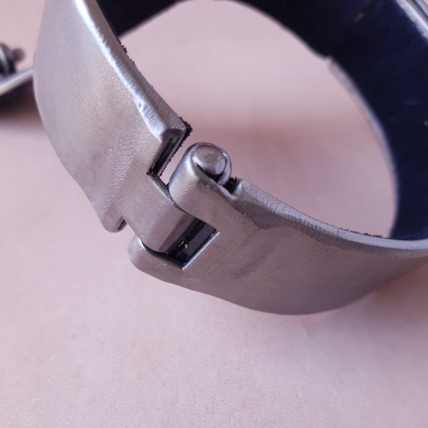 Collier en acier - 29,5 cm - métallique