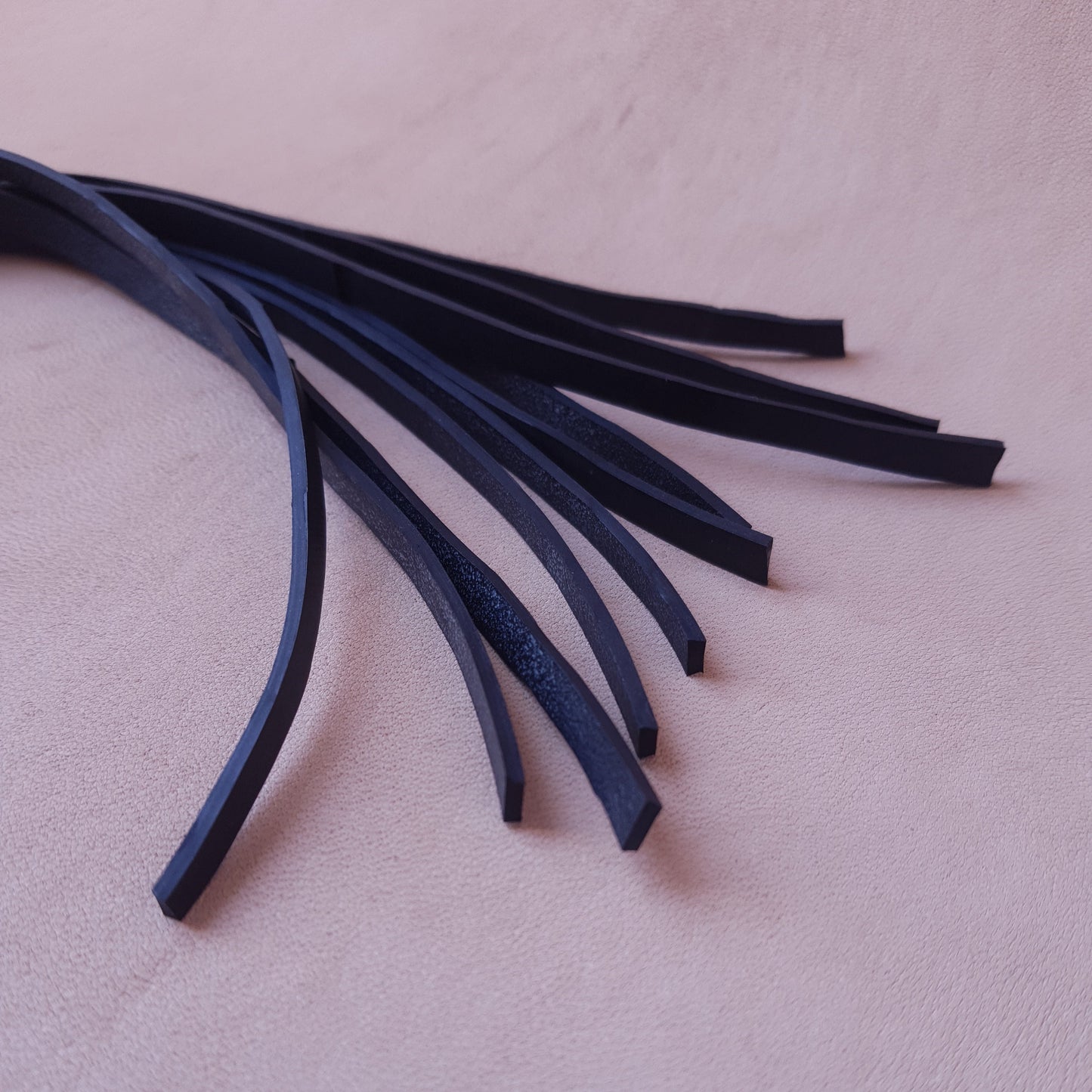 Martinet caoutchouc & bois (frêne) - 37 cm - noir & acajou