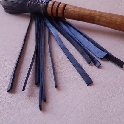 Martinet caoutchouc & bois (olivier) - 50 cm - noir & bois