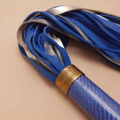 Martinet SC - 90 cm leather - blue & silver