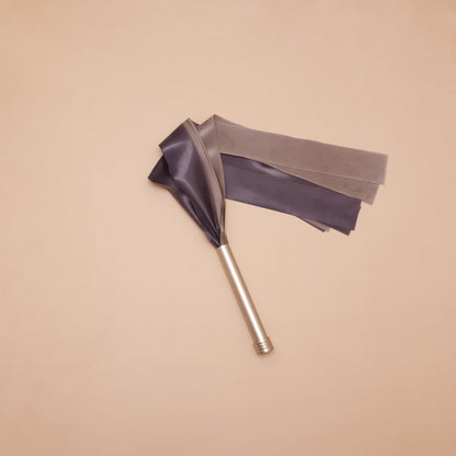 Martinet latex & acier - 66 cm - violet & gris