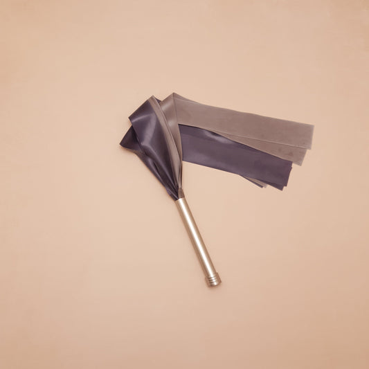 Martinet latex & acier - 66 cm - violet & gris