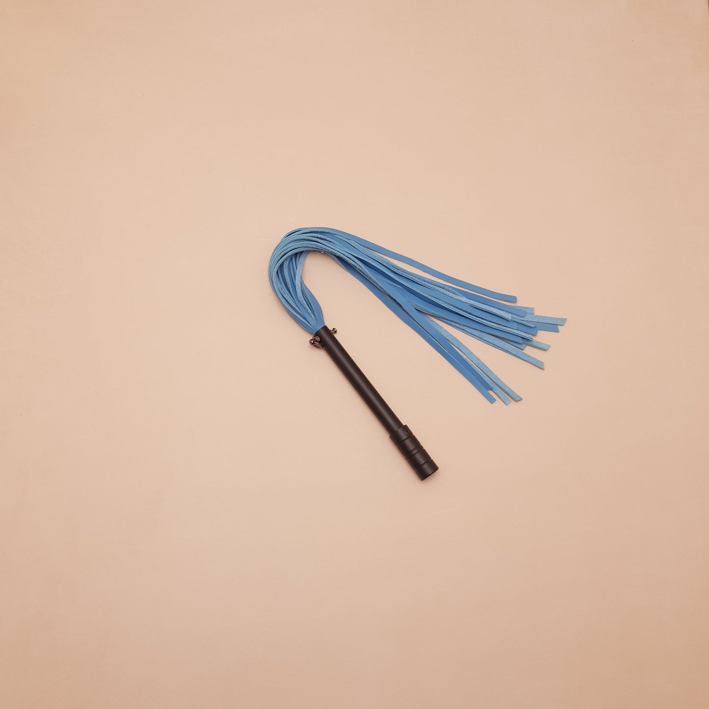 Martinet cuir & métal - 53 cm - bleu
