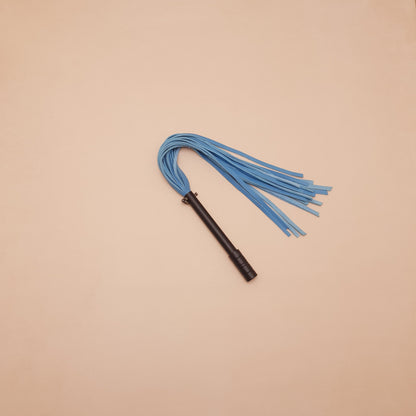 Martinet cuir & métal - 53 cm - bleu