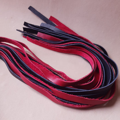 Martinet SC - 63 cm en cuir - rouge & noir