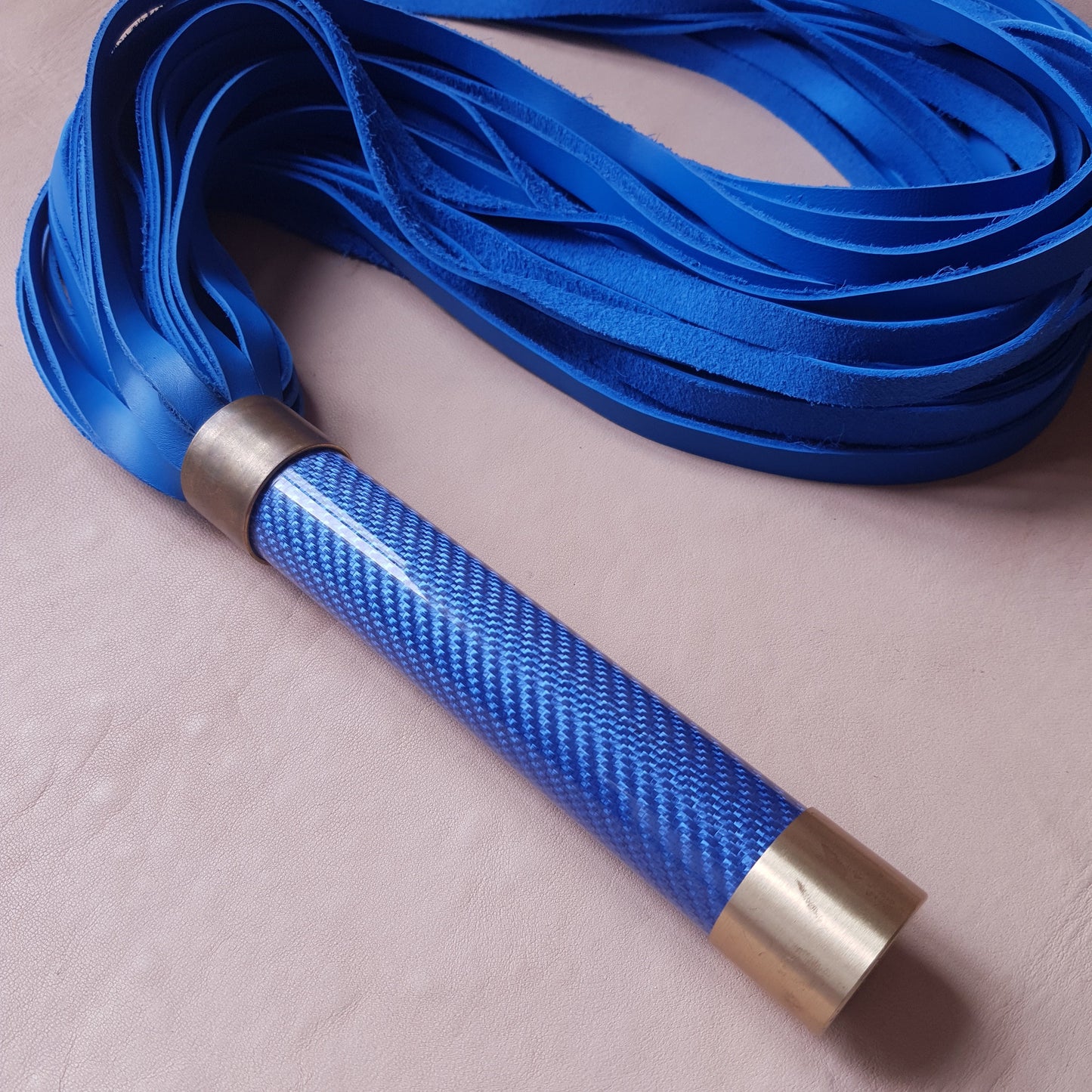Martinet SC - 75 cm en cuir - bleu