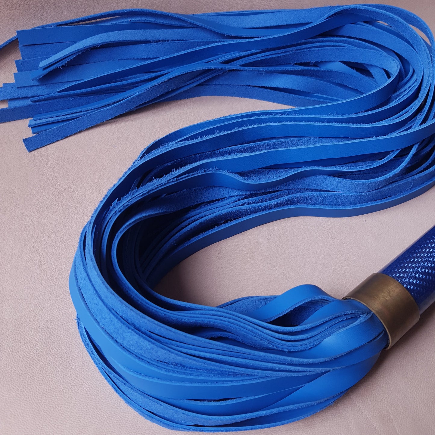 Martinet SC - 75 cm en cuir - bleu