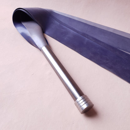 Martinet latex & métal - 50 cm - violet & gris
