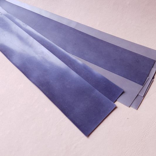 Martinet latex & métal - 50 cm - violet & gris