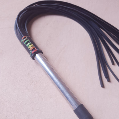 Martinet caoutchouc & inox - 24,5 cm - noir