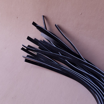 Martinet cuir - 75 cm - noir & blanc variante 2