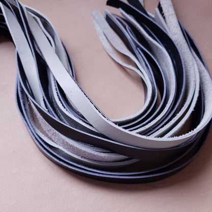 Martinet cuir - 76 cm - noir & blanc variante 2