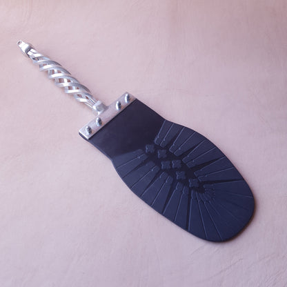 Paddle Semelle caoutchouc & acier - 45 cm - noir