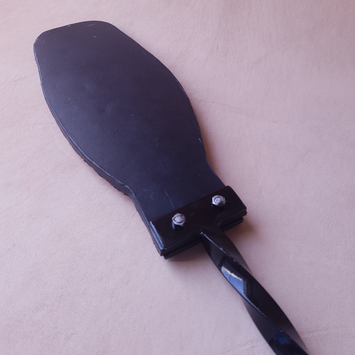 Paddle Galuchat & acier - 44 cm - rouge & noir