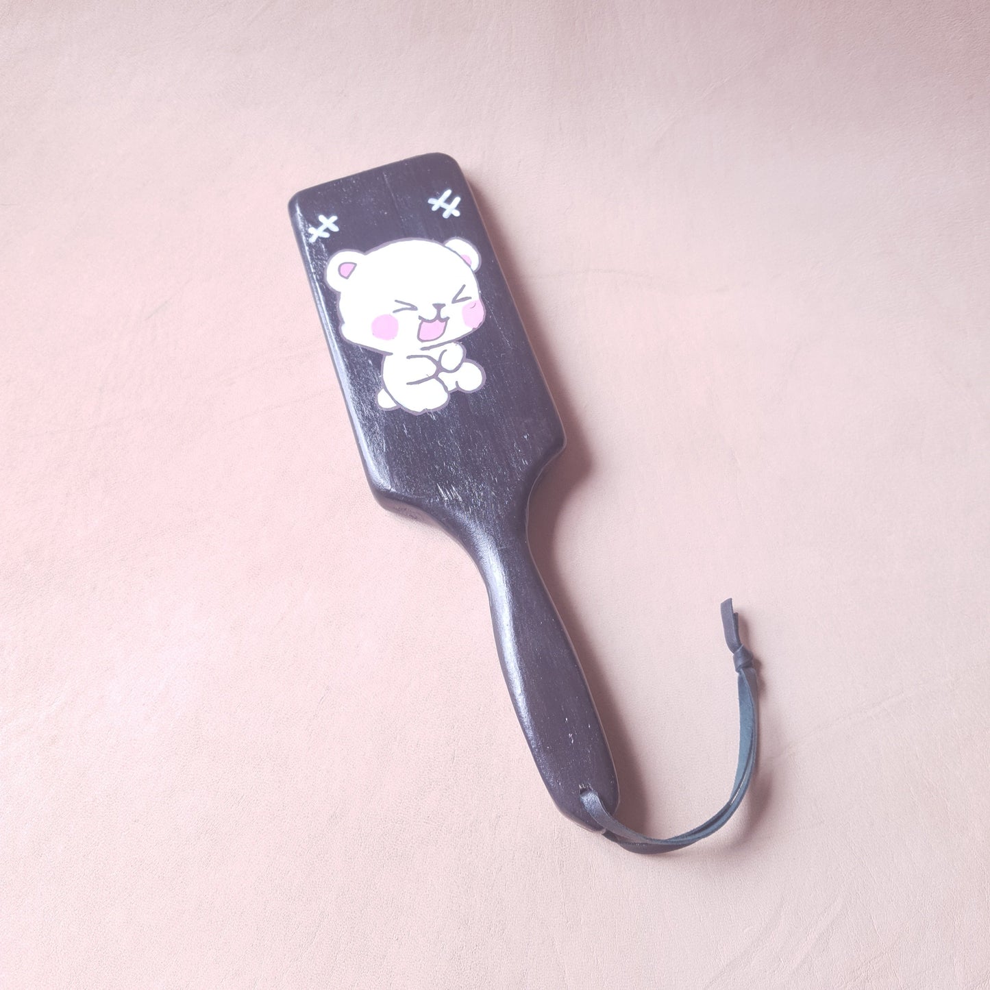 Paddle bois (frêne) - 26 cm - noir