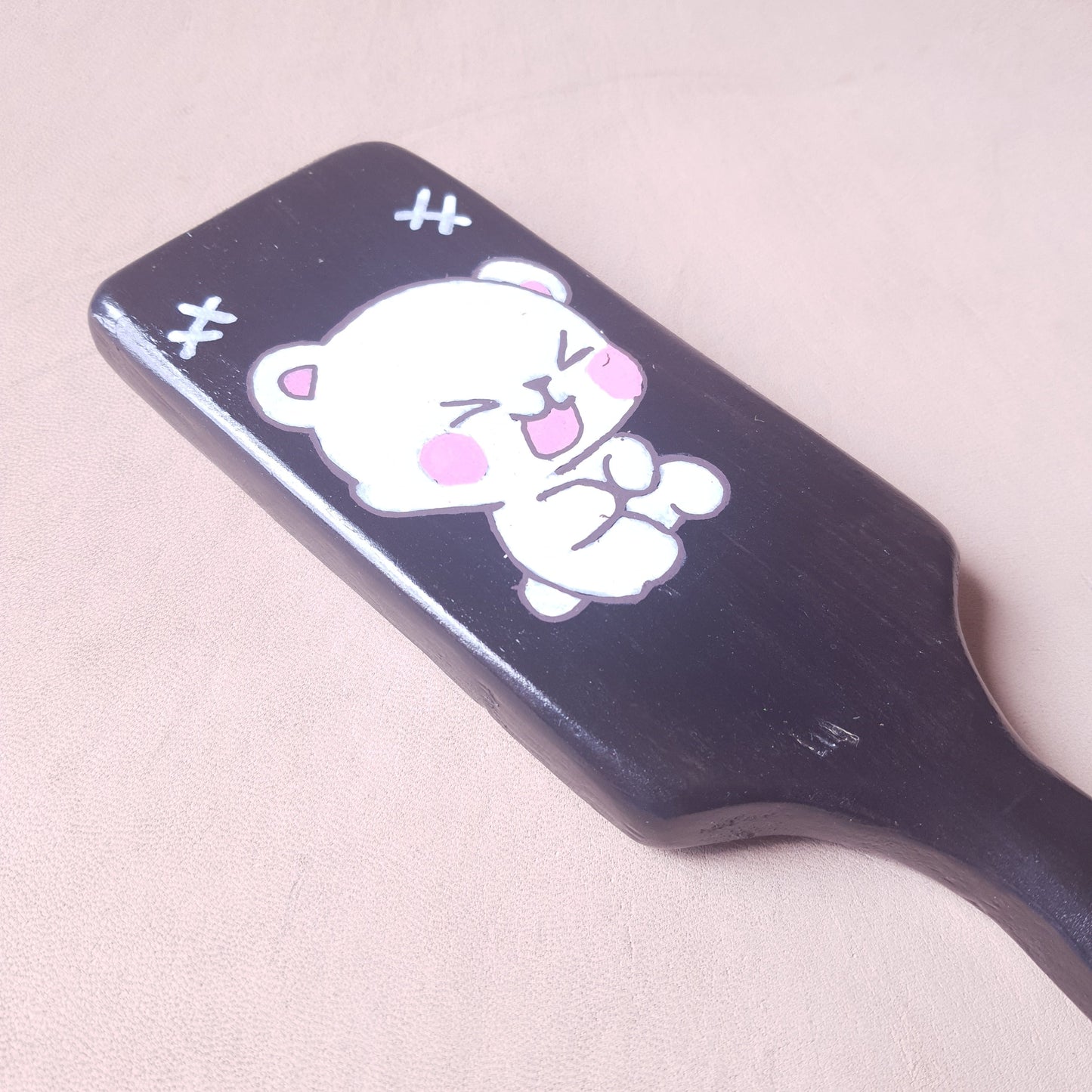 Paddle bois (frêne) - 26 cm - noir