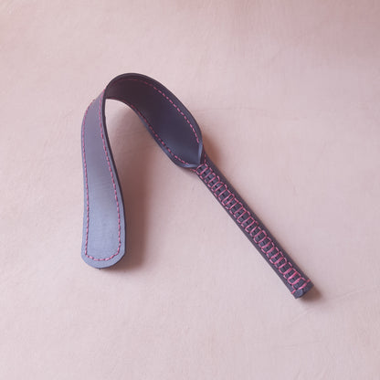 Strap caoutchouc & inox - 42 cm - noir