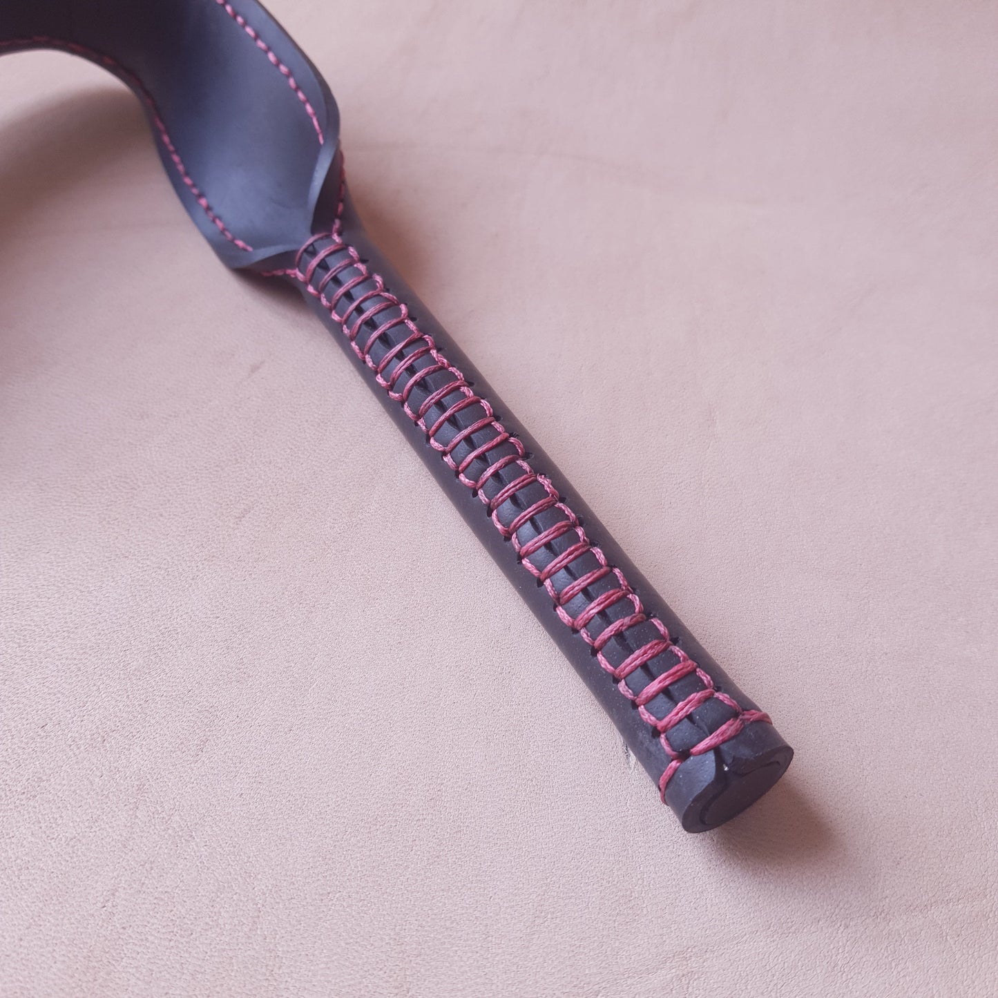 Strap caoutchouc & inox - 42 cm - noir