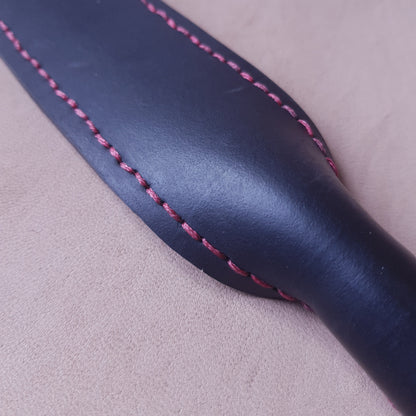 Strap caoutchouc & inox - 42 cm - noir