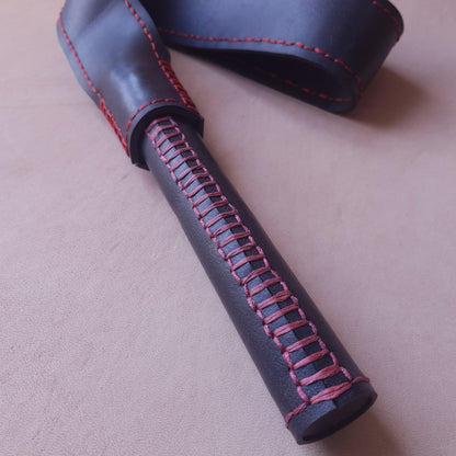 Strap caoutchouc & inox - 44 cm - noir