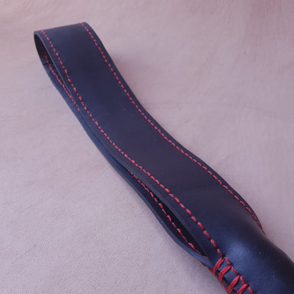 Strap caoutchouc & inox - 44 cm - noir